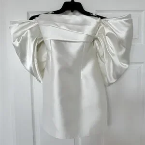 knee length dresses for ladies The Nori Mini Dress in Cream
